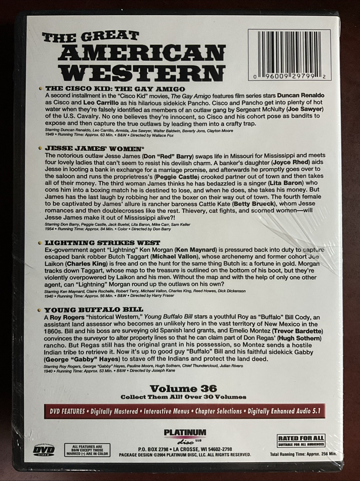 The Great American Western: Volume 36 (DVD)