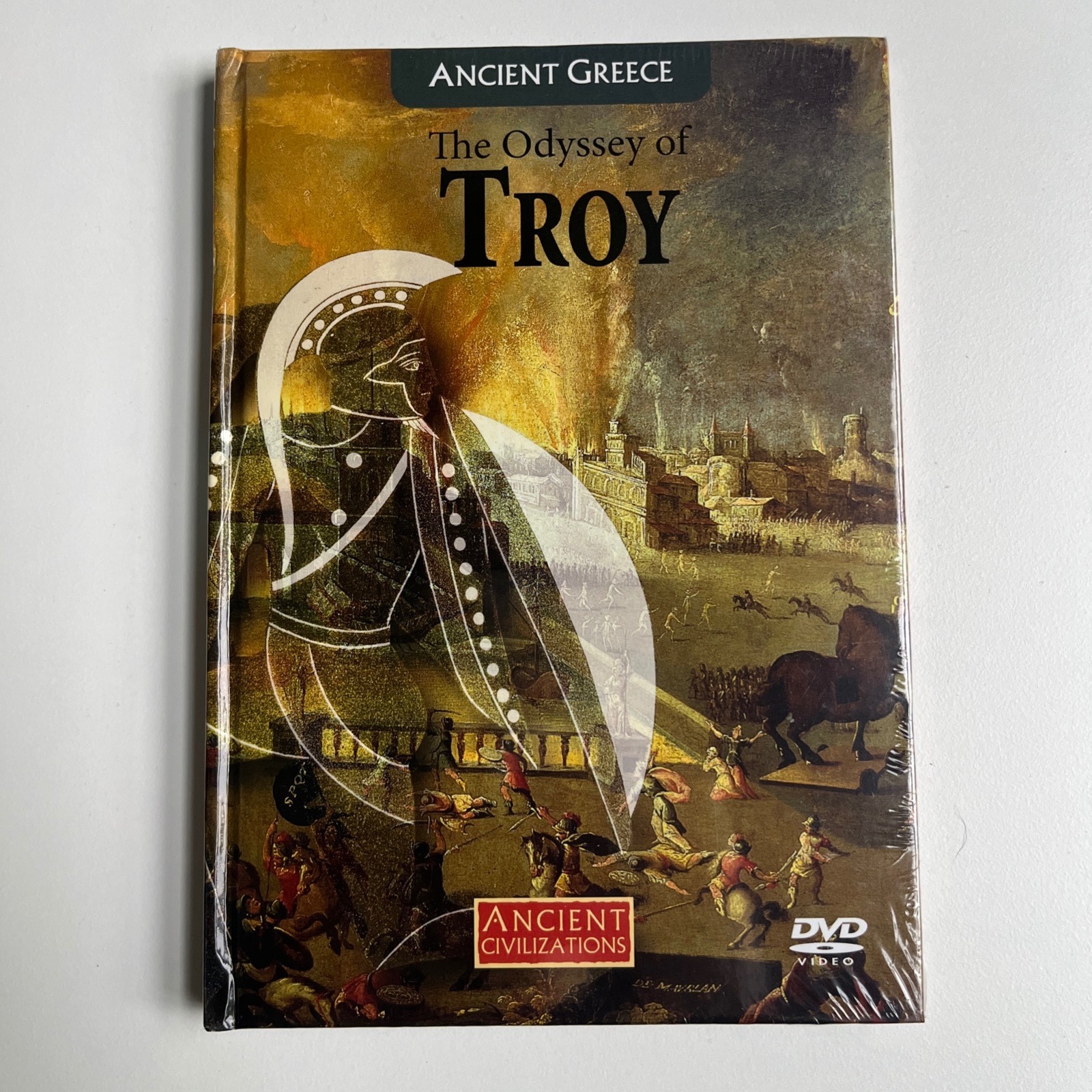 Ancient Civilizations The Odyssey Of Troy DVD #23 Of History Channel Series NEW!
