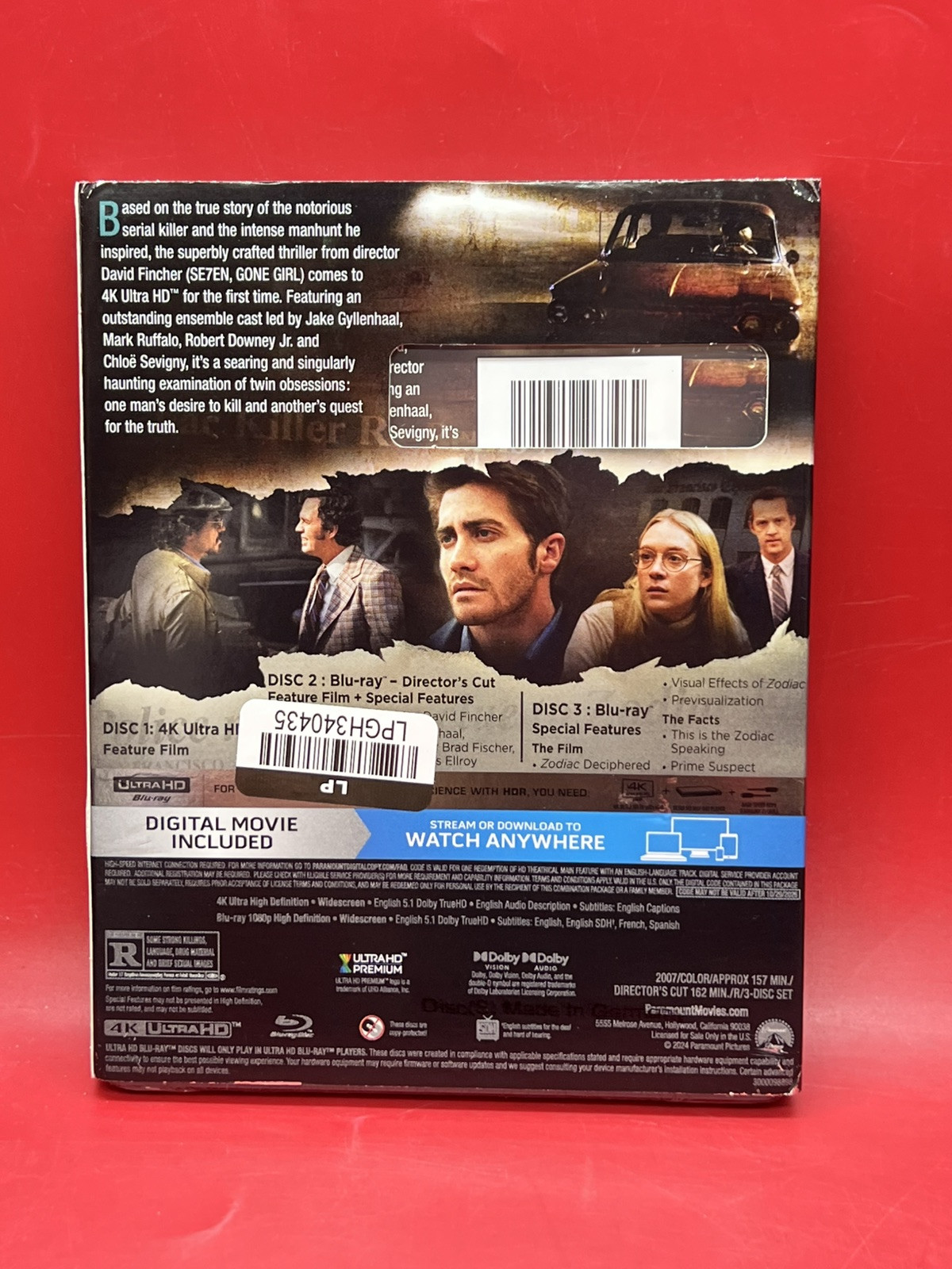 Zodiac (Ultra HD, 2007)