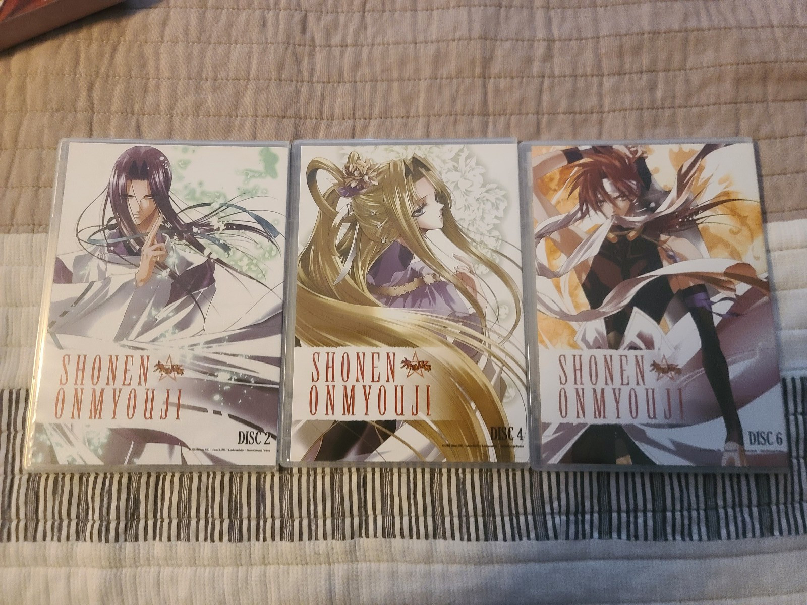 Shonen Onmyouji Shounen Onmyoji COMPLETE OFFICIAL US DVD SET 1-6 Thinpack