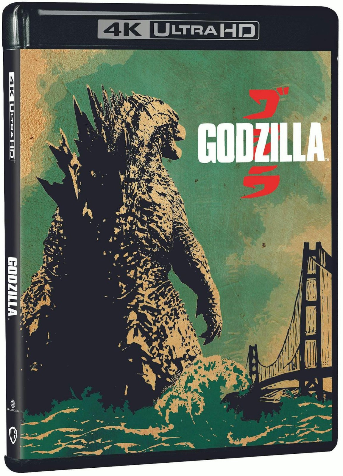 Godzilla 4K UHD Blu-ray Bryan Cranston NEW