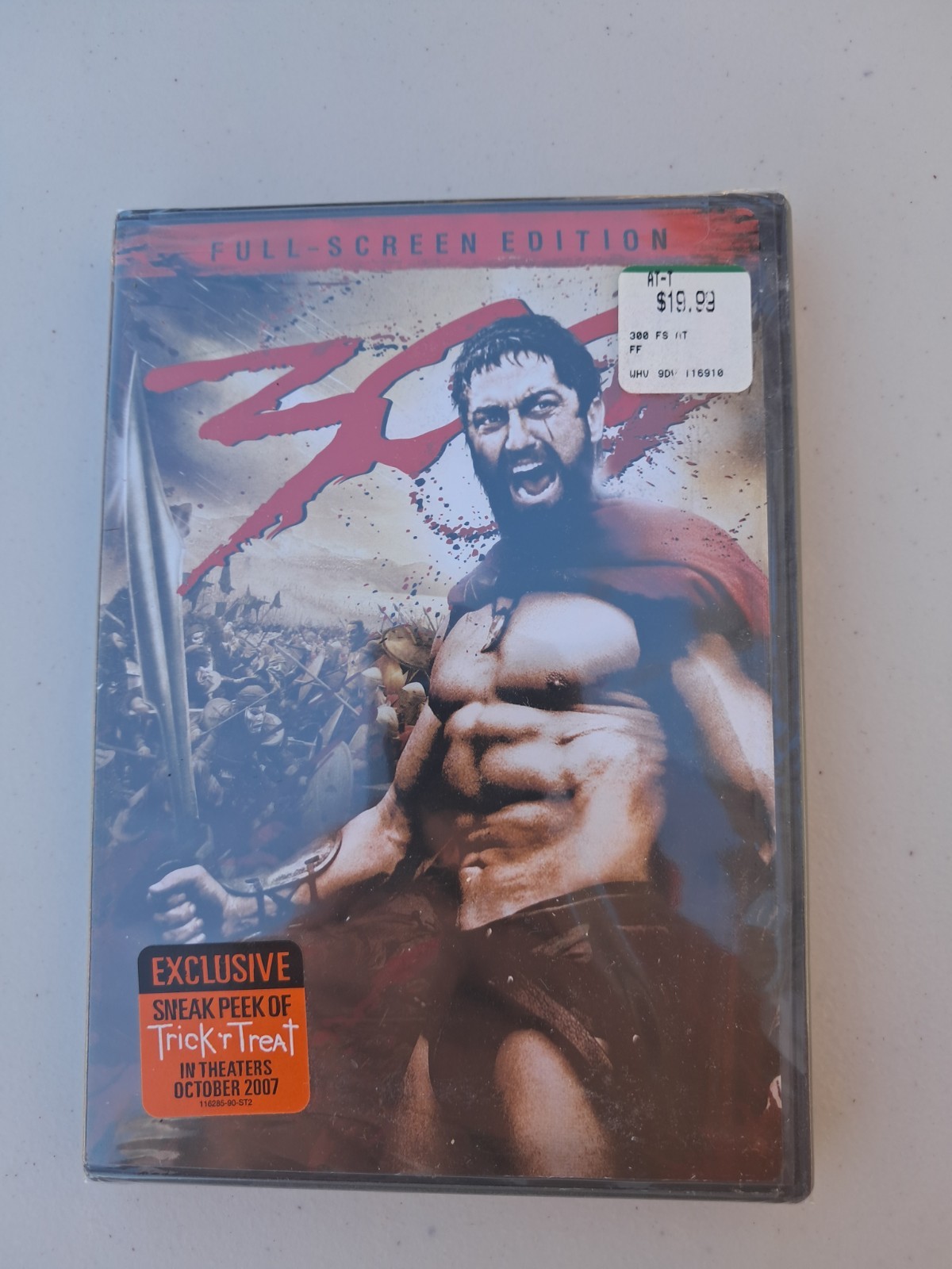 300 DVD Full Screen Edition 2007 Rated R- 116 Minutes New / Sealed