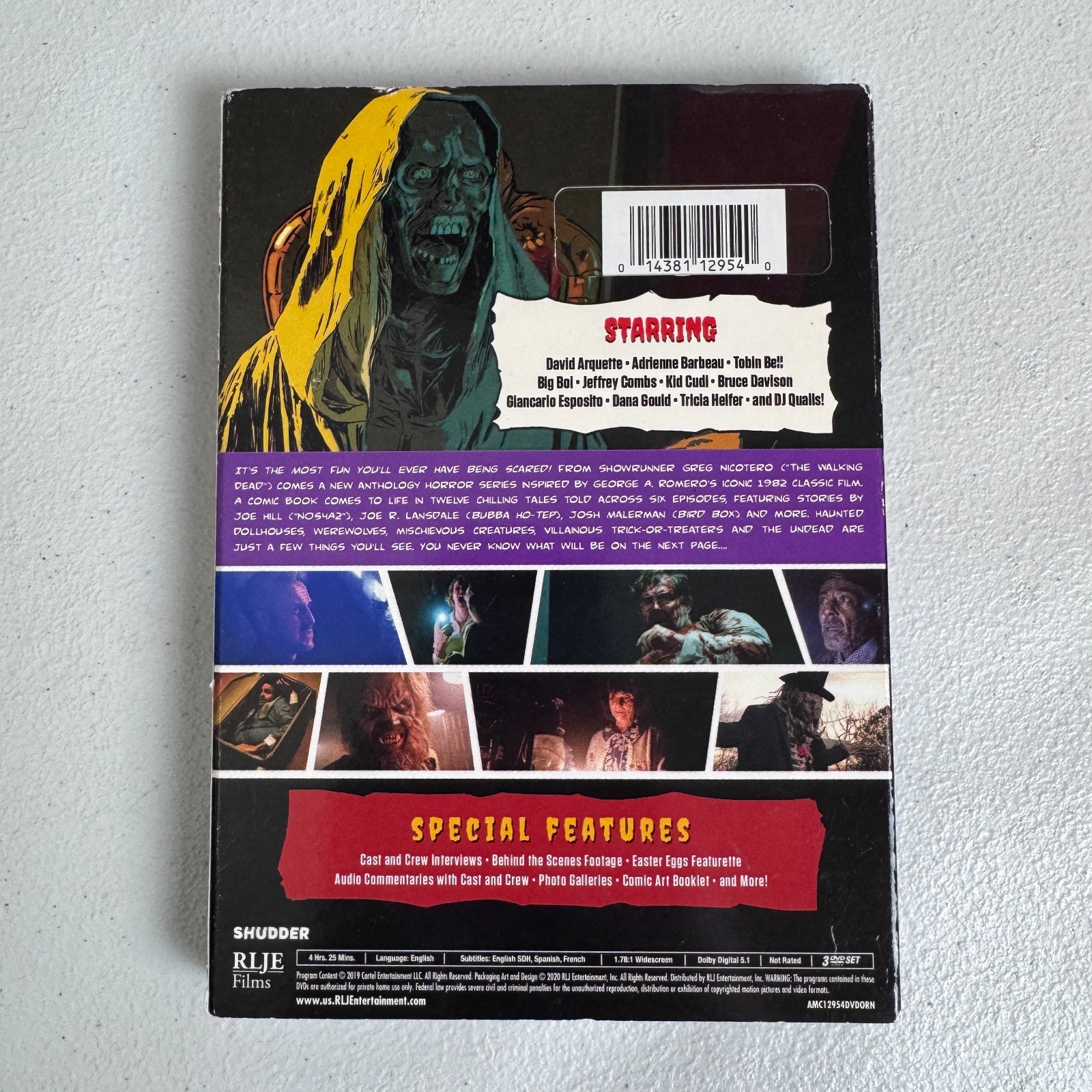 Creepshow [Shudder] Complete Season 1 Horror Anthology (2019 DVD)
