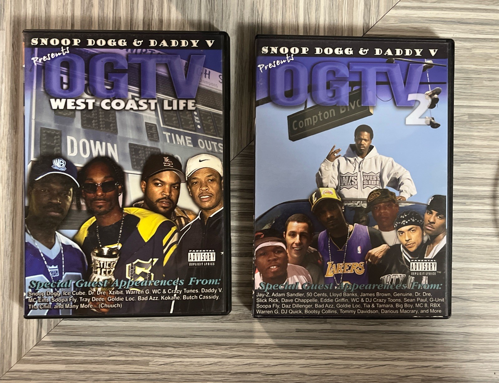 OGTV West Coast Life 1 & 2 Snoop Doggy Dogg Daddy V. Tested Works.