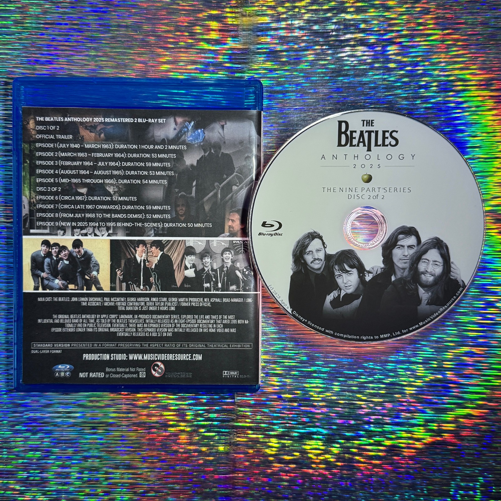 THE BEATLES ANTHOLOGY 2025 REMASTERED RESTORED 2 BR Item Set 9 HRS FREE SHIPPING