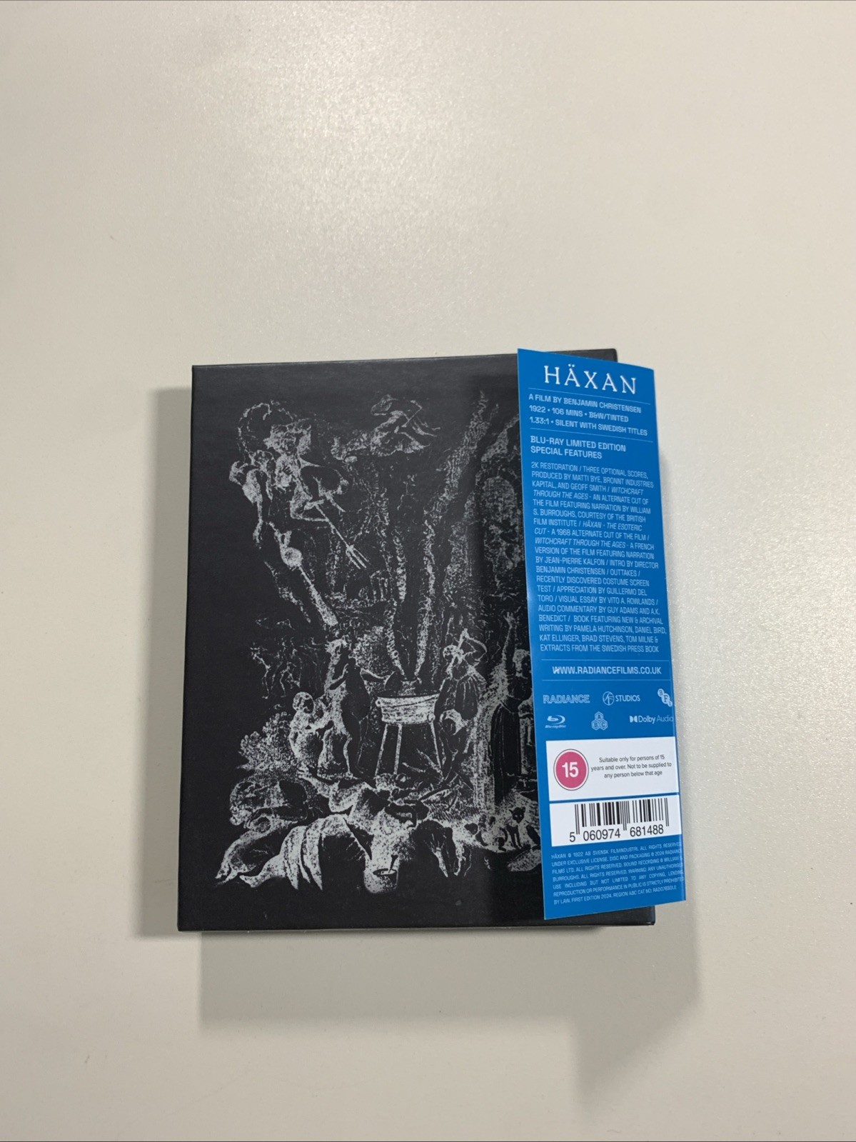 Haxan (1922) Radiance Films Limited Edition Blu-ray – OOP!