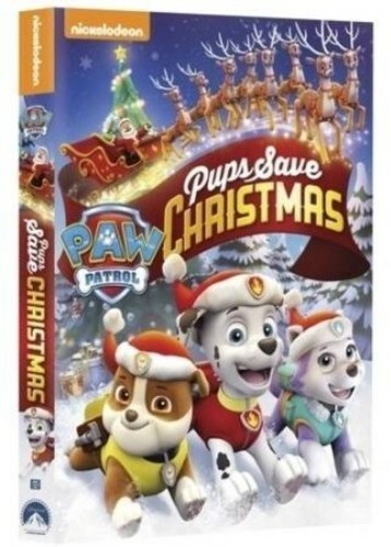Paw Patrol: Pups Save Christmas (DVD) Nickelodeon Family Movie Night Animated