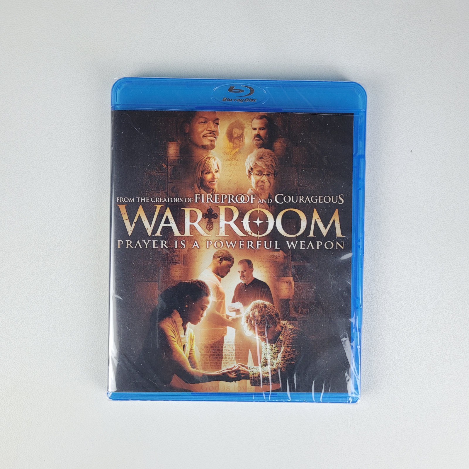 War Room Blu-ray 2015 Faith Based Prayer Drama Family Inspirational Movie New
