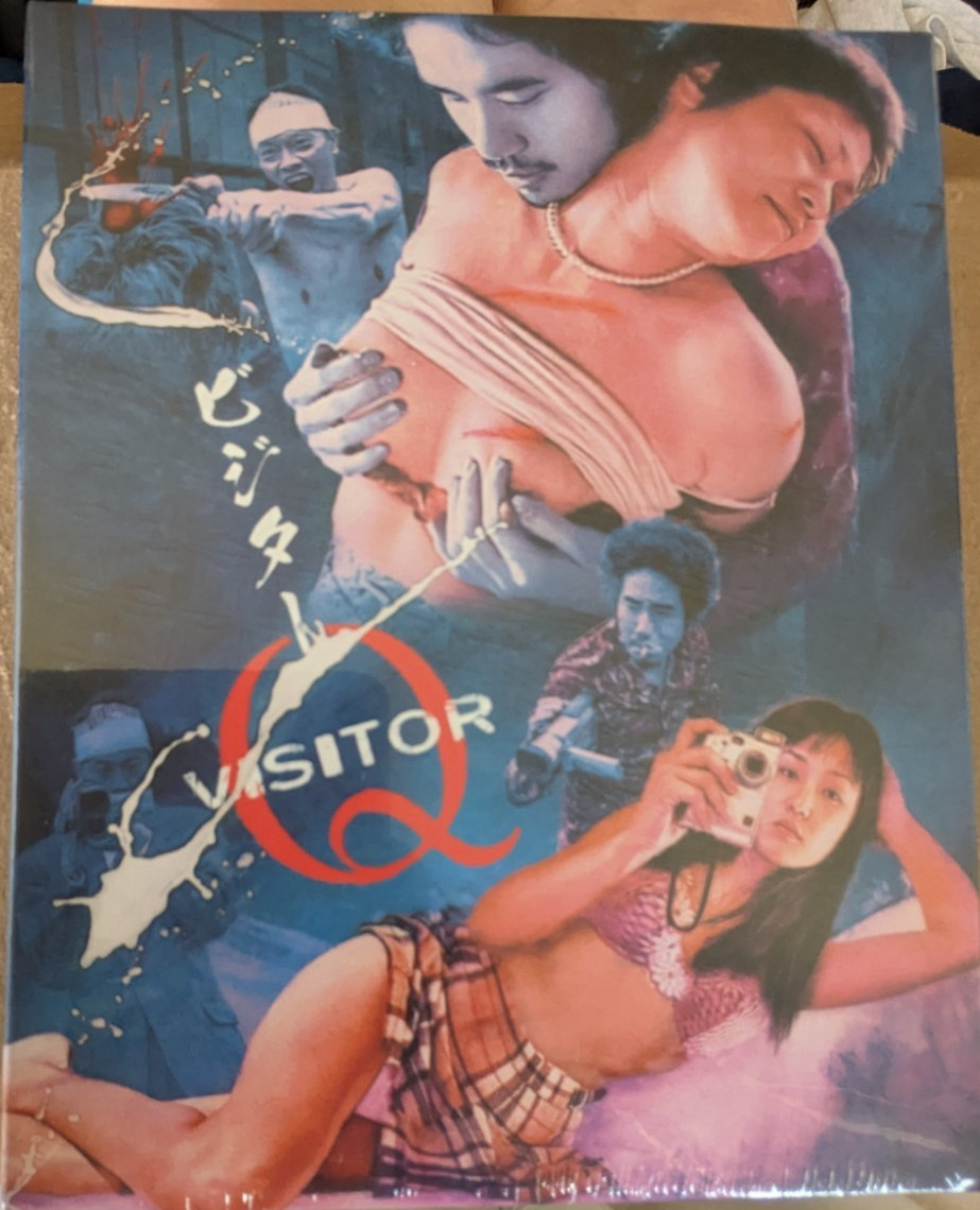 Visitor Q Blu-ray Takashi Miike Limited Edition New Wave Video Slipcover Booklet