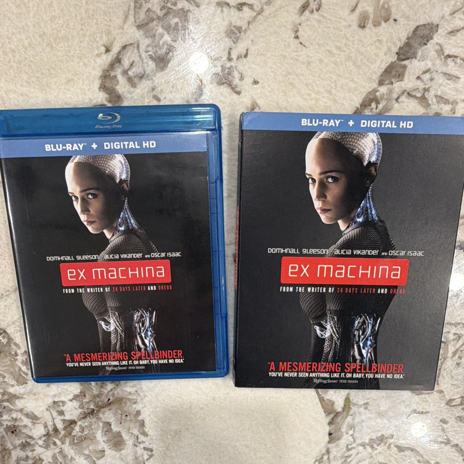 Ex Machina Blu-ray 2014 R 108m 16:9 Gleeson Vikander Isaac Rare Slipcover OOP