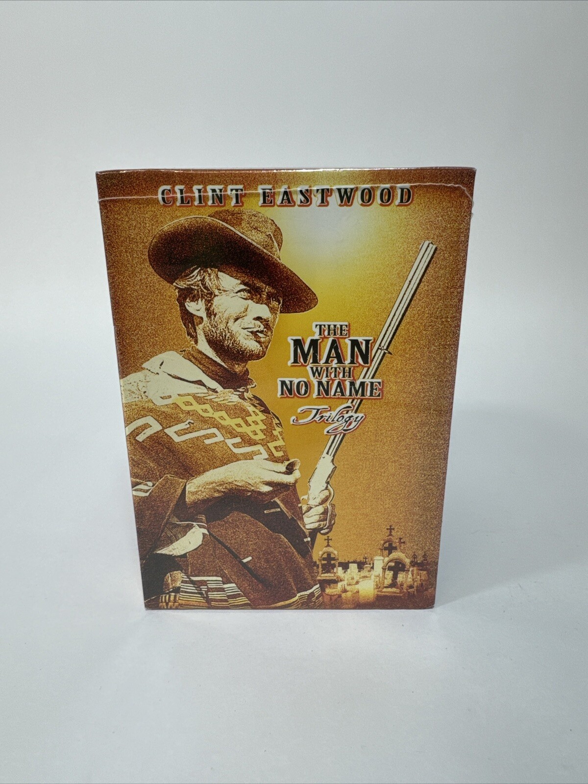 “The Man with No Name” Trilogy DVD Set Clint Eastwood MGM 3 DVDs Box NEW Sealed!