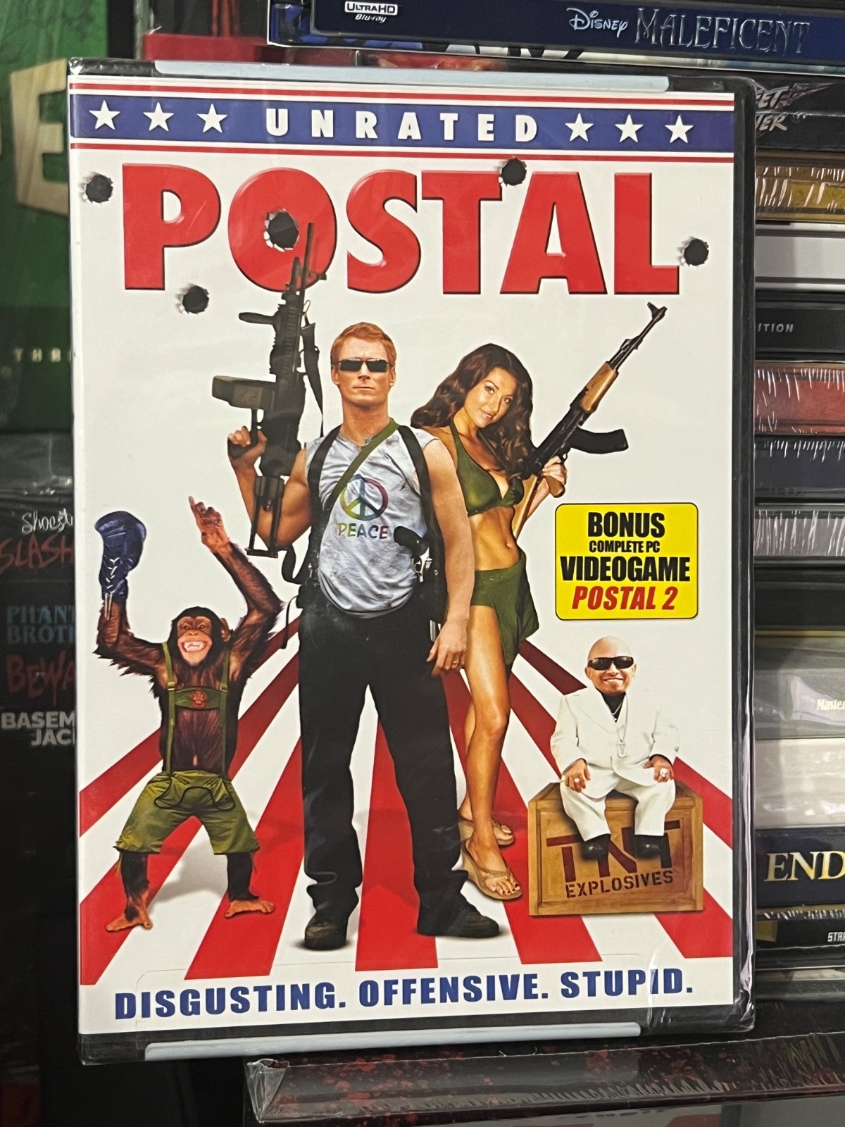 Postal (DVD) Dave Foley, Verne Troyer, Zack Ward, UNRATED EDITION! BRAND NEW!