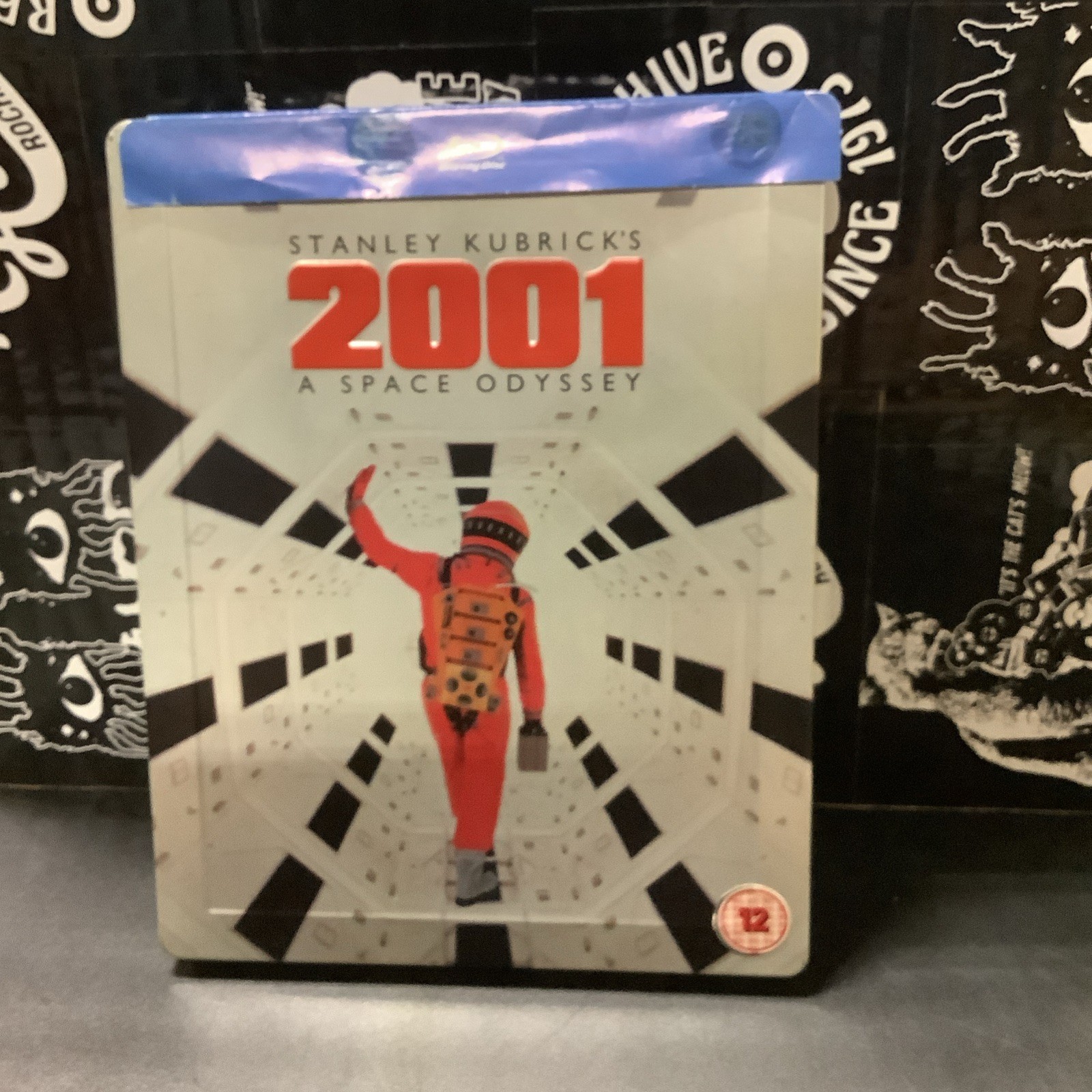 2001: A SPACE ODYSSEY BLU-RAY ZAVVI EXCLUSIVE STEELBOOK REGION FREE