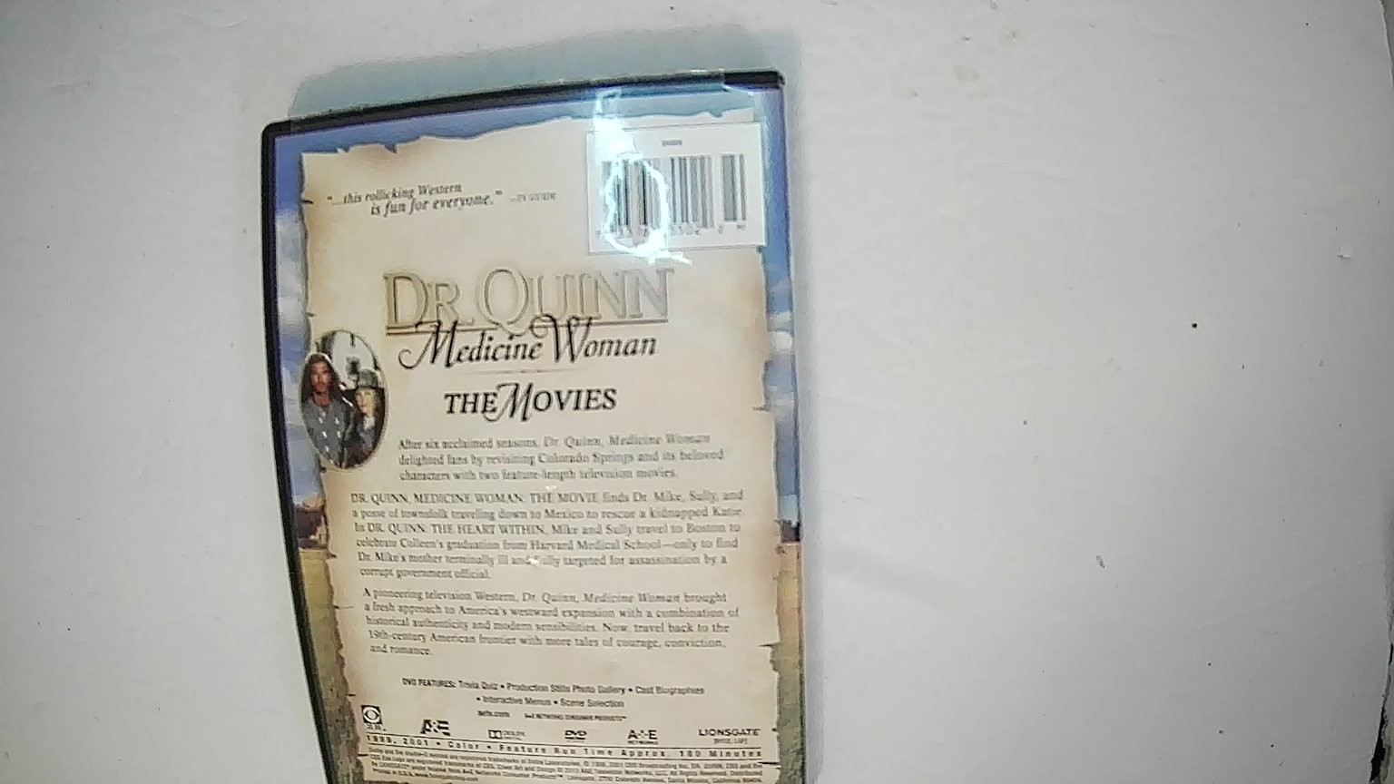 Dr. Quinn Medicine Woman: The Movies DVD 2002 Jane Seymour Joe Lando Western