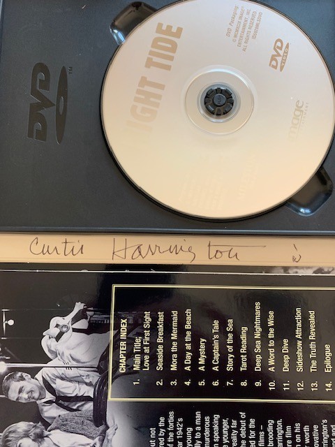NIGHT TIDE DVD – SIGNED BY THE DIRECTOR CURTIS HARRINGTON