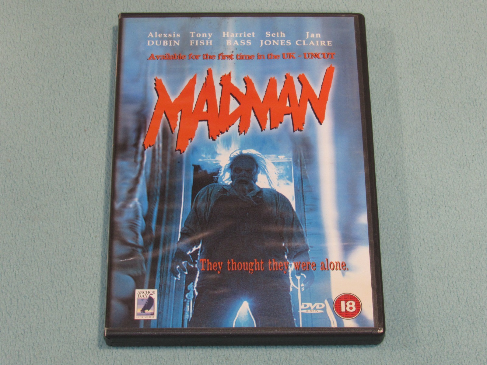 MADMAN (DVD, 2001) ***Rare, OOP!*** (1981) Slasher ~UK IMPORT~ Anchor Bay