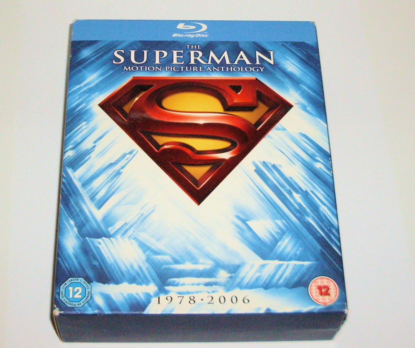 The Superman Motion Picture Anthology 1978-2006 (Blu-ray Disc, 2011, 8-Disc Set