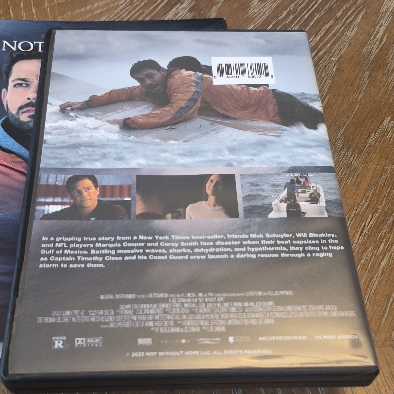 Not Without Hope DVD 2025 R 119 min Zachary Levi Josh Duhamel Tall Case