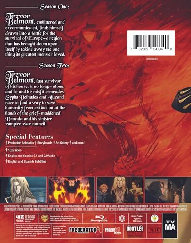 Castlevania The Complete TV Series Dark Medieval Fantasy Box Set