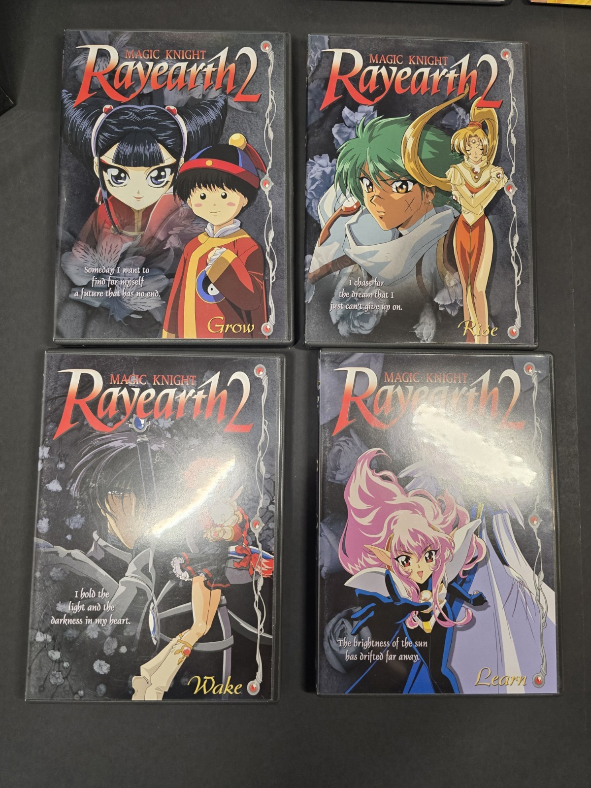 Rayearth2 Magic Knight DVD Memorial Box 2 TESTED FREE SHIPP