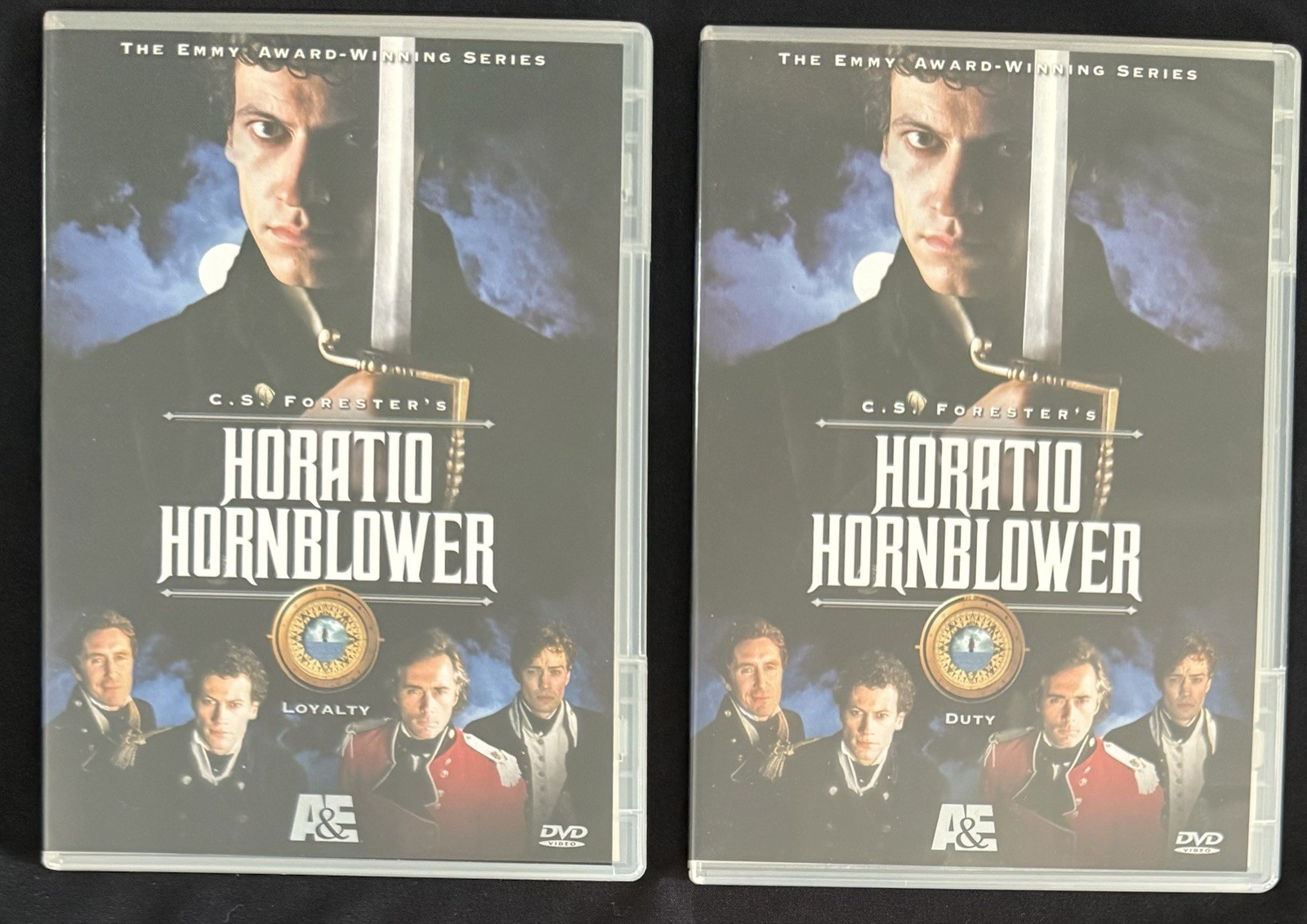 Horatio Hornblower Complete Adventures 2002 DVD, 8-Disc Set Many Bonus Features