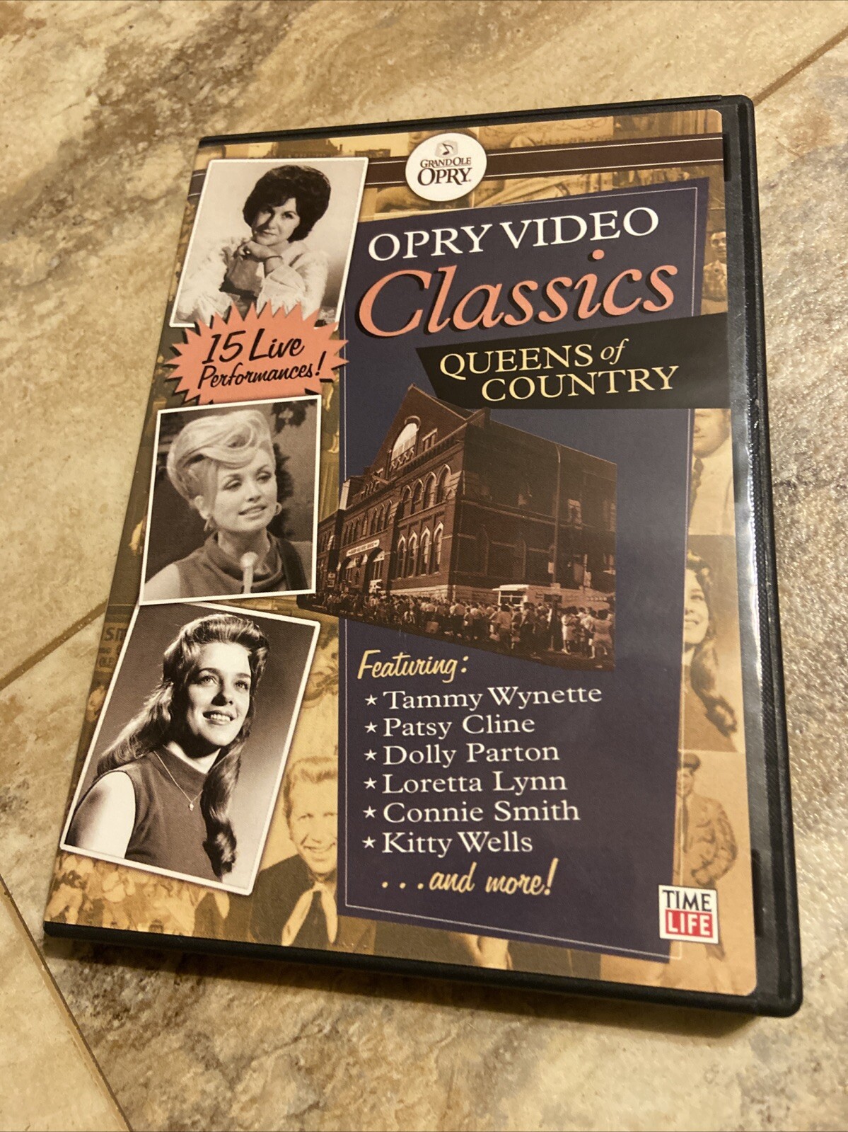 Grand Ole Opry Video Classics: Classic Live Performances Set Of 8 DVDs Time Life