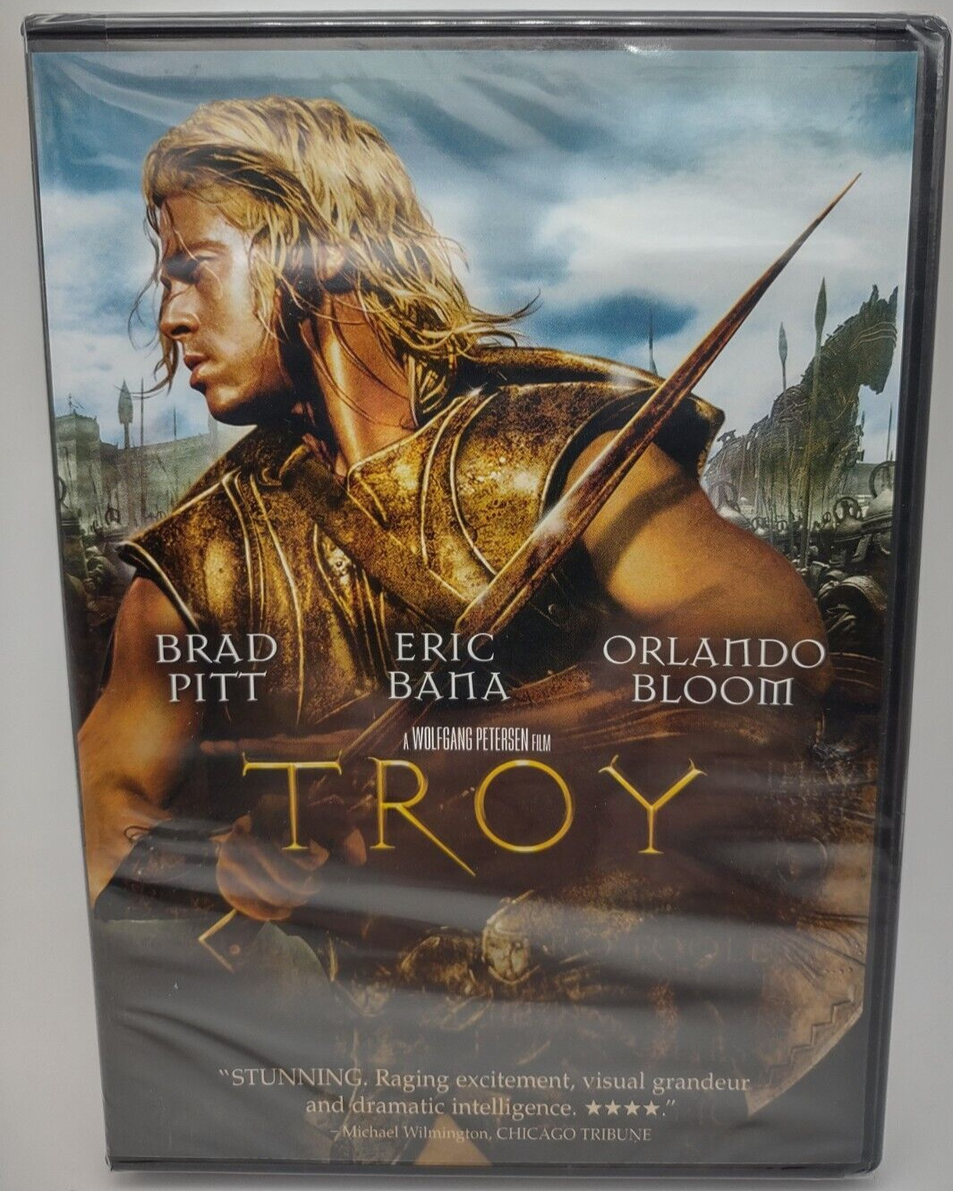 Troy (DVD) Brad Pitt, Eric Bana, Orlando Bloom / NEW, ships next business day!