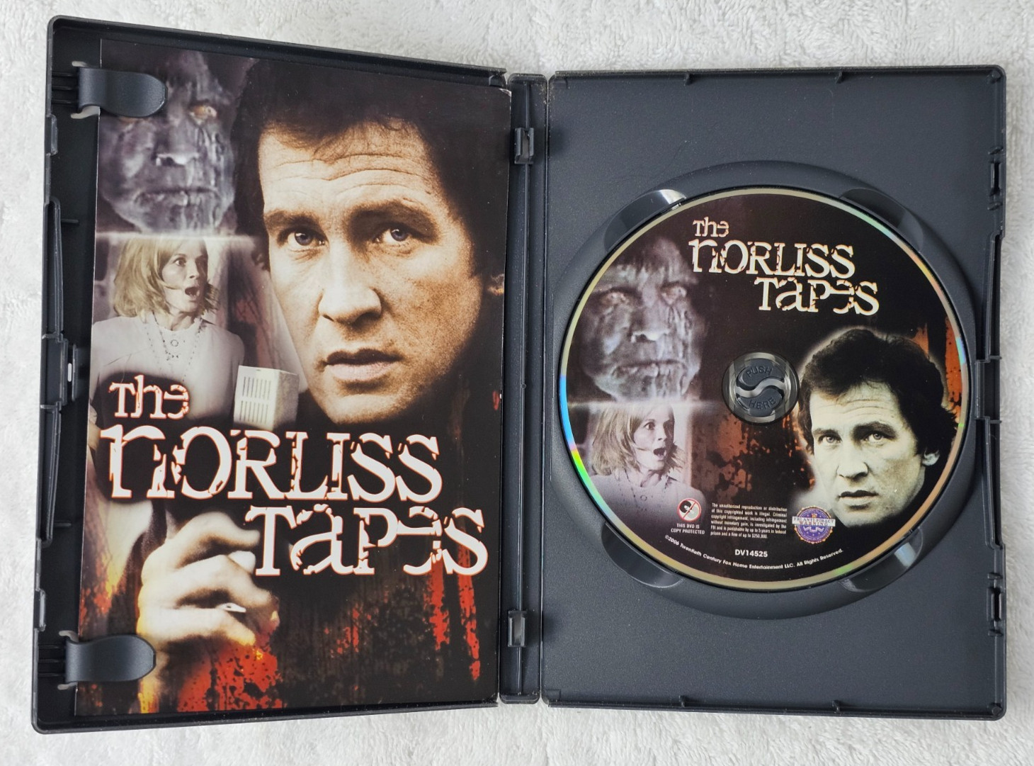 The Norliss Tapes DVD 2006 Anchor Bay Dan Curtis 1973 TV Horror Cult Movie OOP