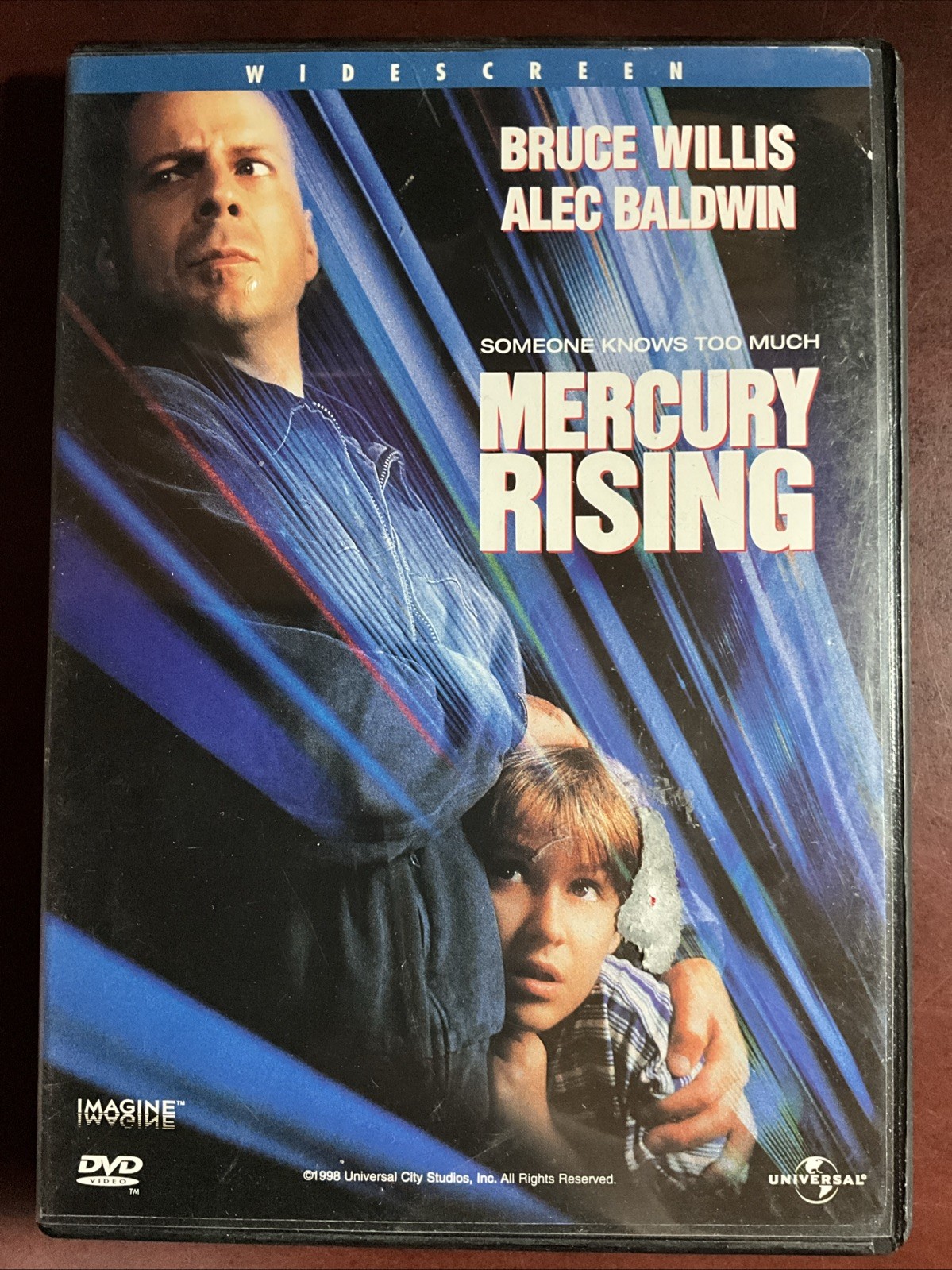 Mercury Rising (DVD, 1998)