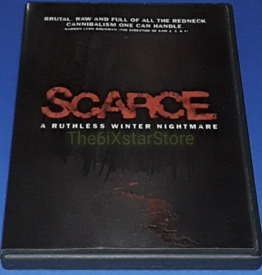 SCARCE DVD – Horror 2008 OOP Indie Cult B-Film Brutal Evil Cabin Cannibal