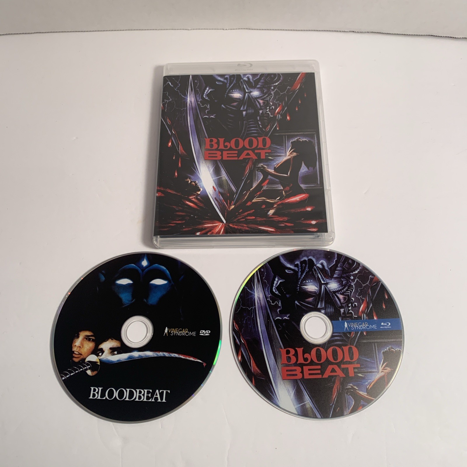 Bloodbeat (Blu-ray, 1982) Vinegar Syndrome Slasher Excellent Condition See Pics