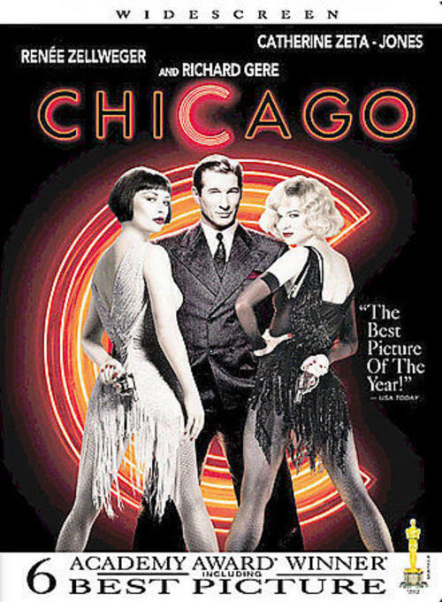 Chicago (DVD, 2003, Widescreen) NEW