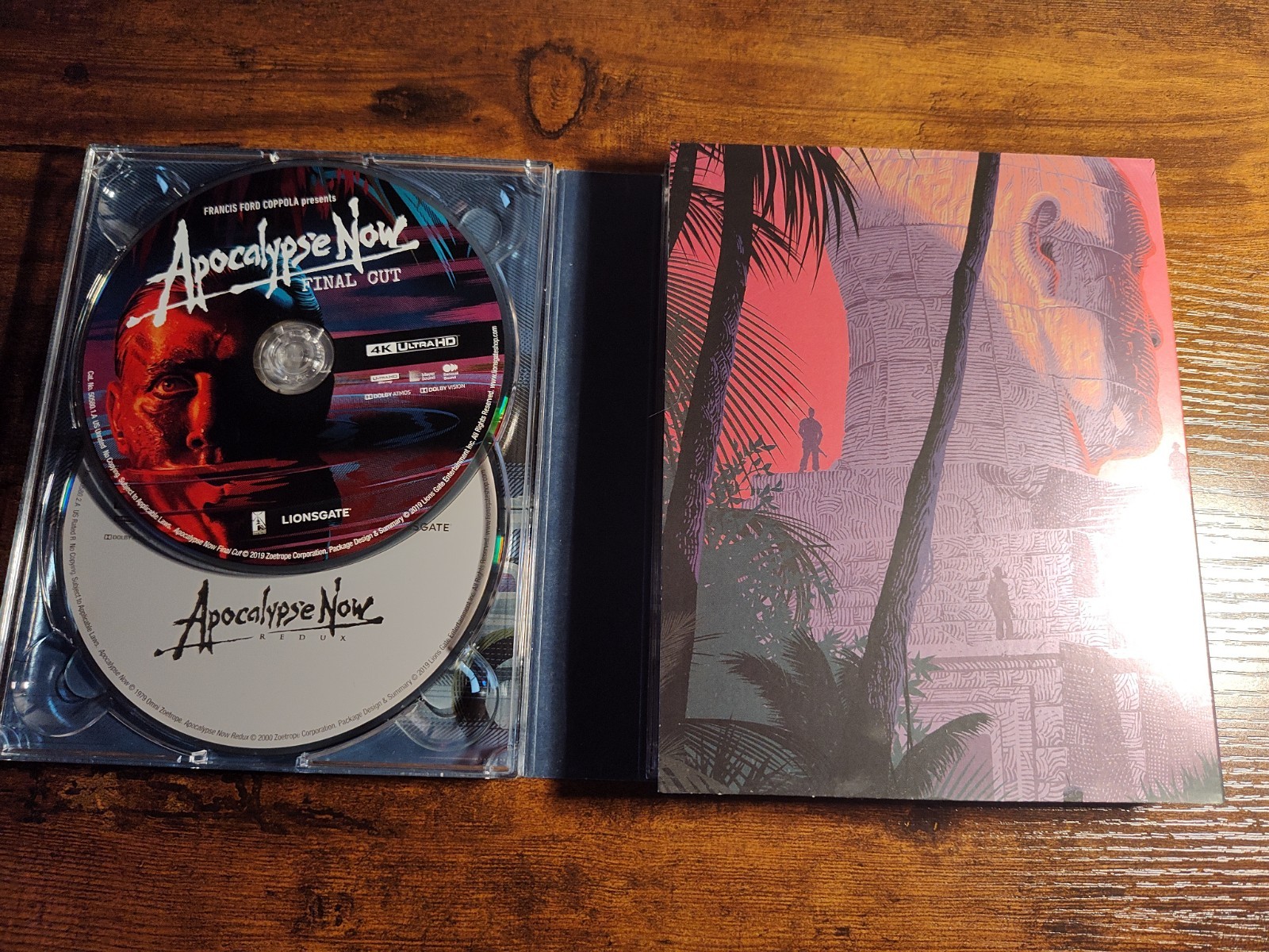 Apocalypse Now Final Cut (6 Disc 4k Blu-ray UHD Set) 40th Anniversary
