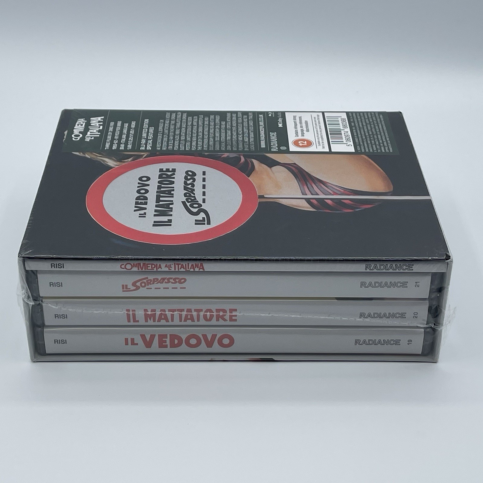 Commedia all’italiana Blu-ray Limited Edition Box Set Radiance Region B OOP New