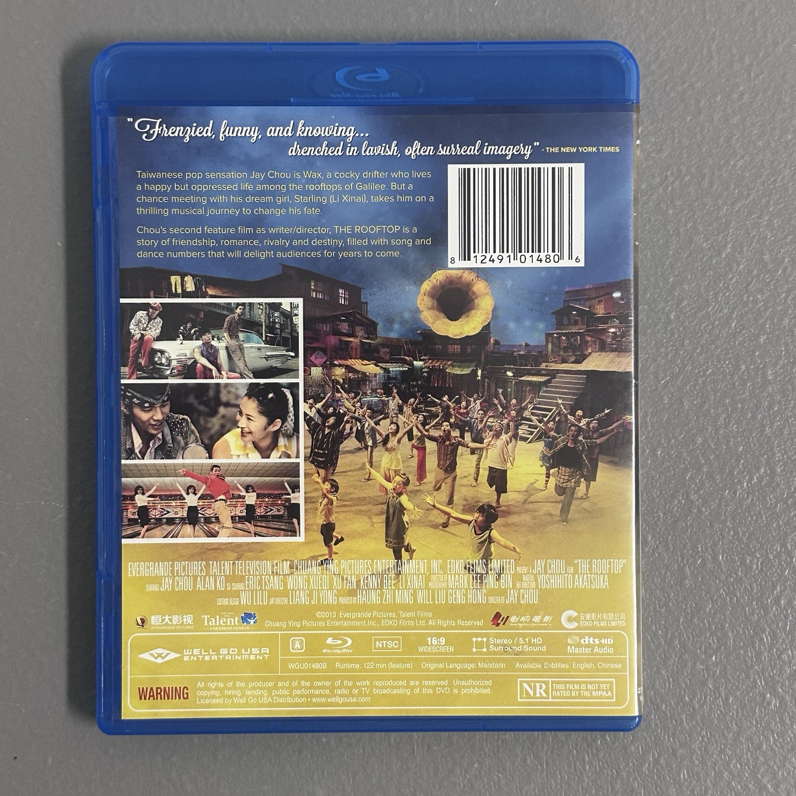 The Rooftop [Blu-ray] 2013 Taiwanese musical period drama Rare Oop Region A