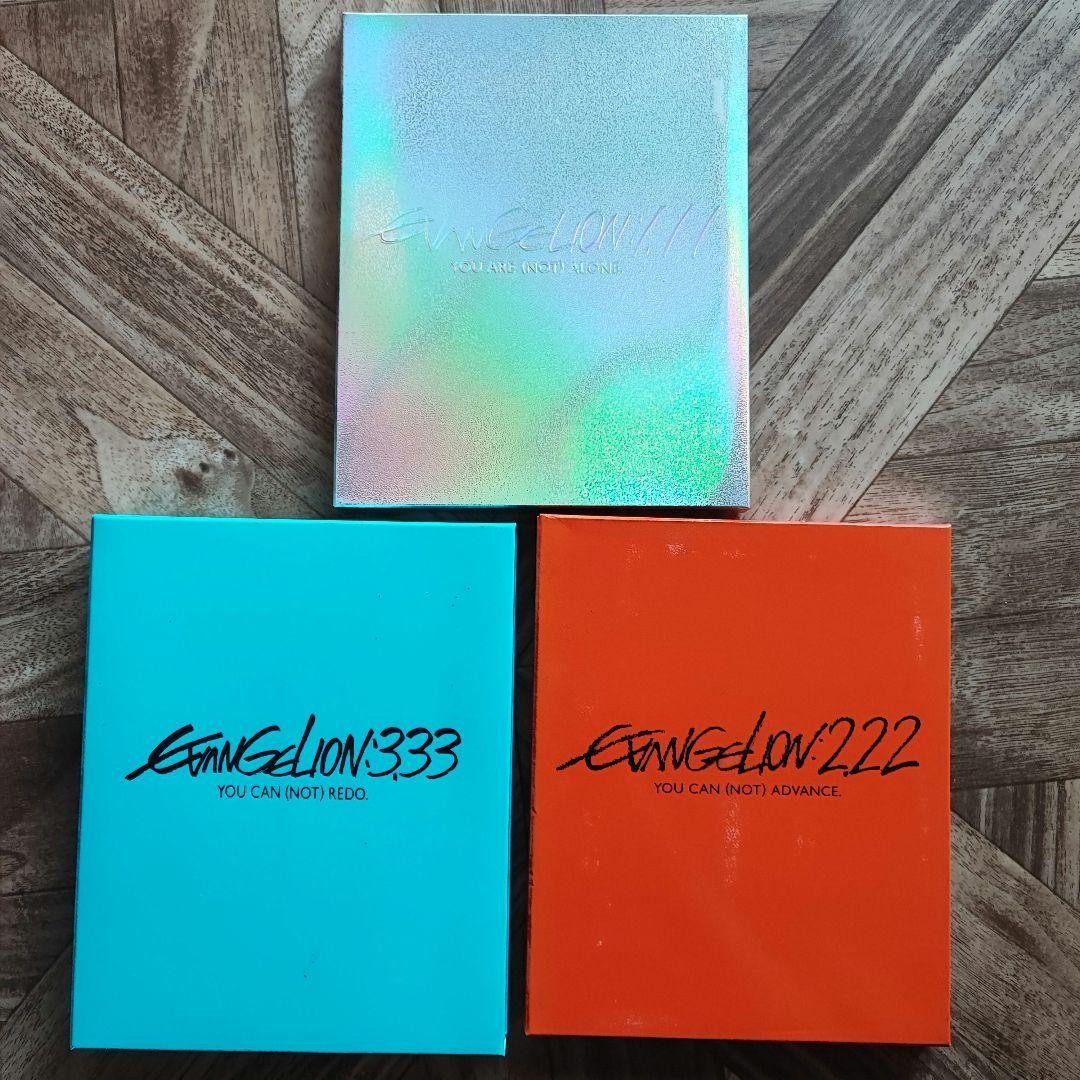 Rebuild of Evangelion 1.11 2.22 3.33 Blu-ray Complete Set Limited Edition Japan