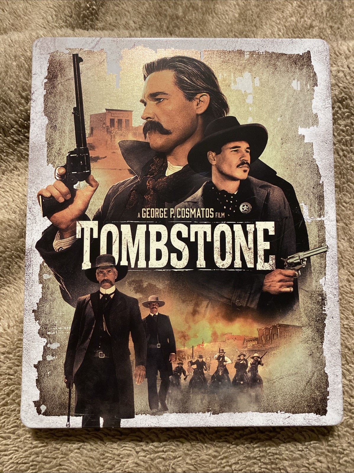 TOMBSTONE (4K UHD Blu-Ray 1993) Steelbook, Kurt Russell Val Kilmer OOP