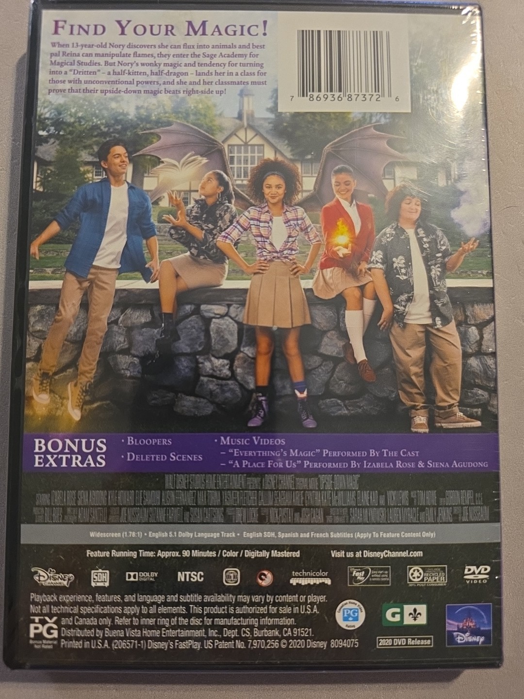 Upside Down Magic DVD, 2020 Disney New Sealed