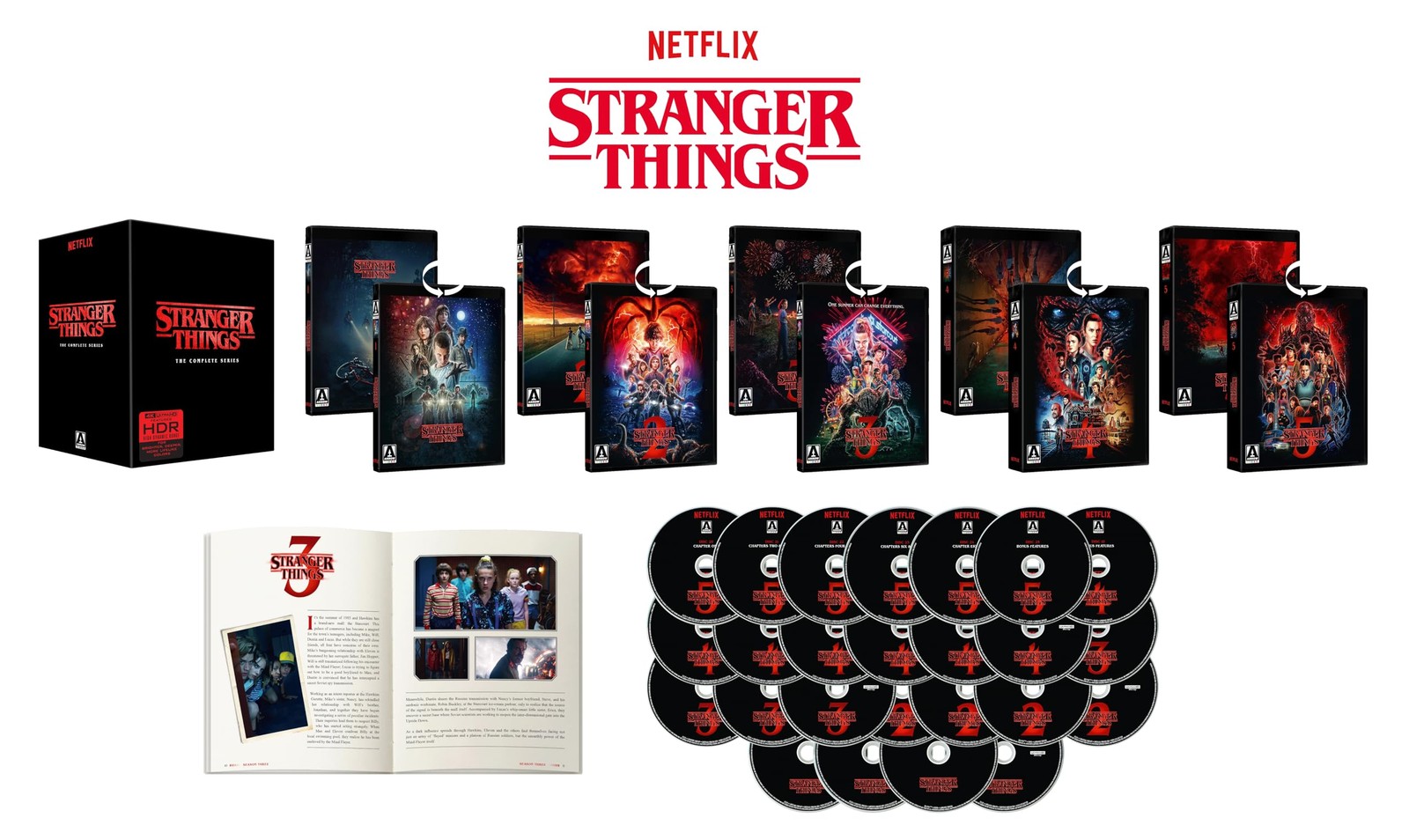 Stranger Things The Complete Series 4K Ultra HD