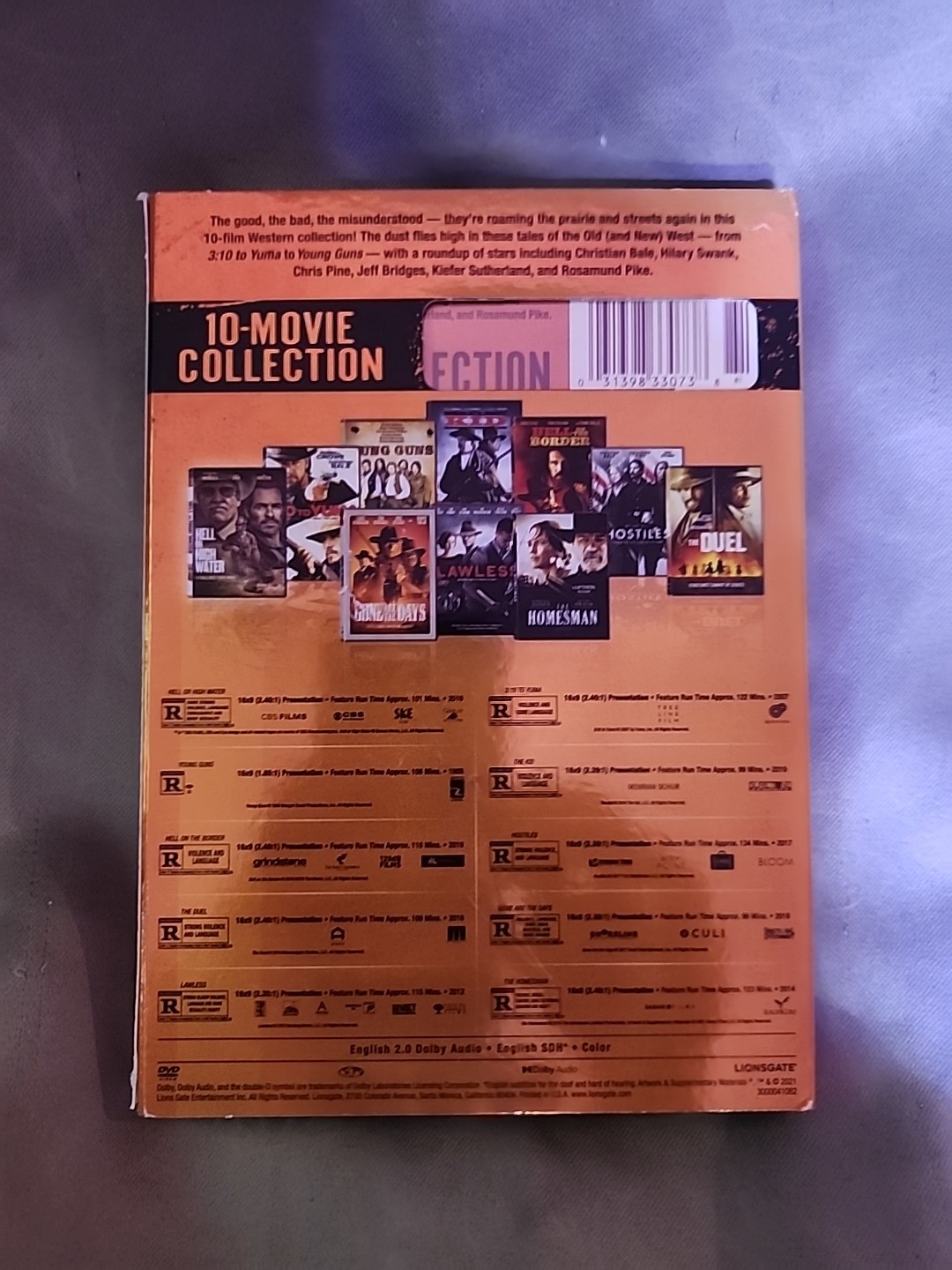 Shootouts & Showdowns – 10 Movie Western Collection (DVD) With Slipcover