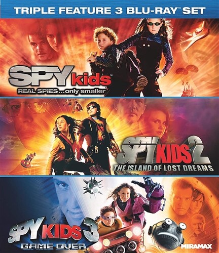 SPY KIDS TRIPLE FEATURE New Sealed Blu-ray 1 2 3 Antonio Banderas