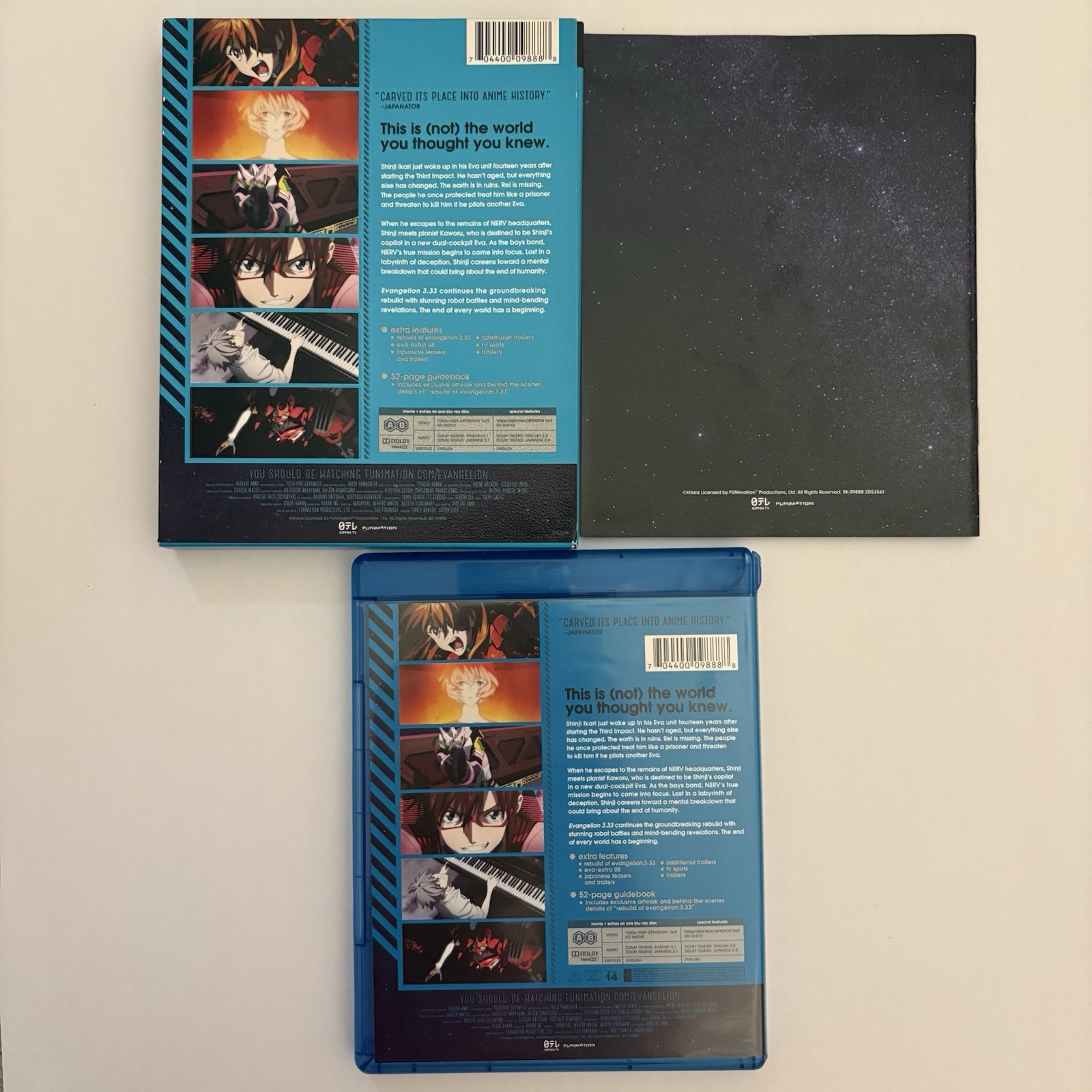 Evangelion 3.33: You Can (Not) Redo Bluray ANIME