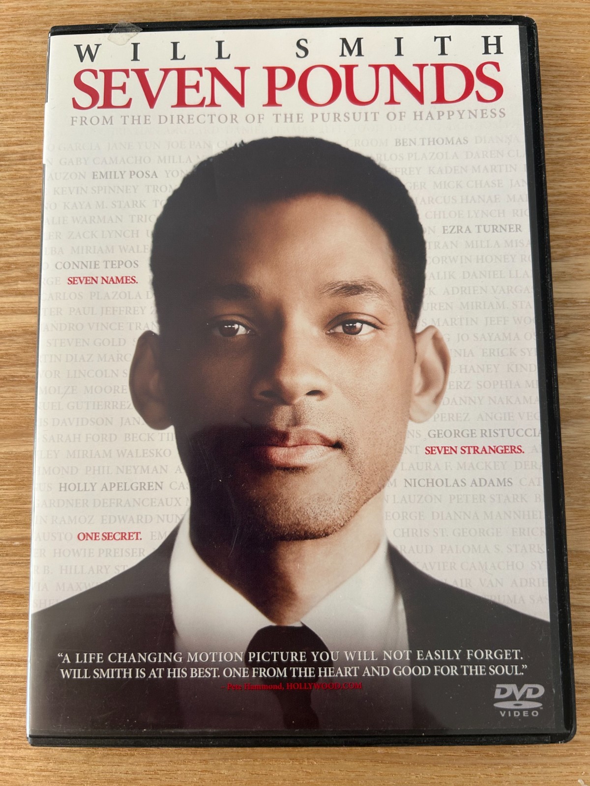 Seven Pounds Will Smith DVD Ships Same Day With Tracking
