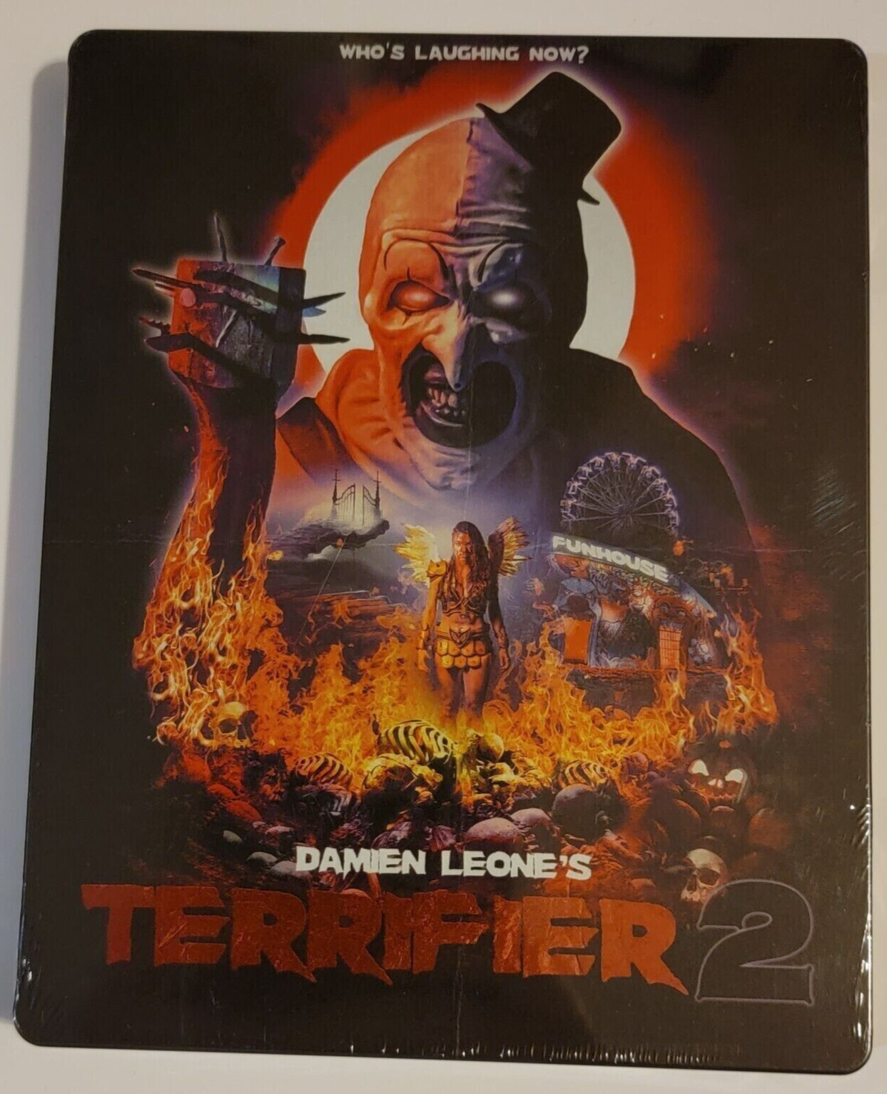 Terrifier 2 Limited Edition EXCLUSIVE Steelbook (Blu-ray Disc) NEW & SEALED