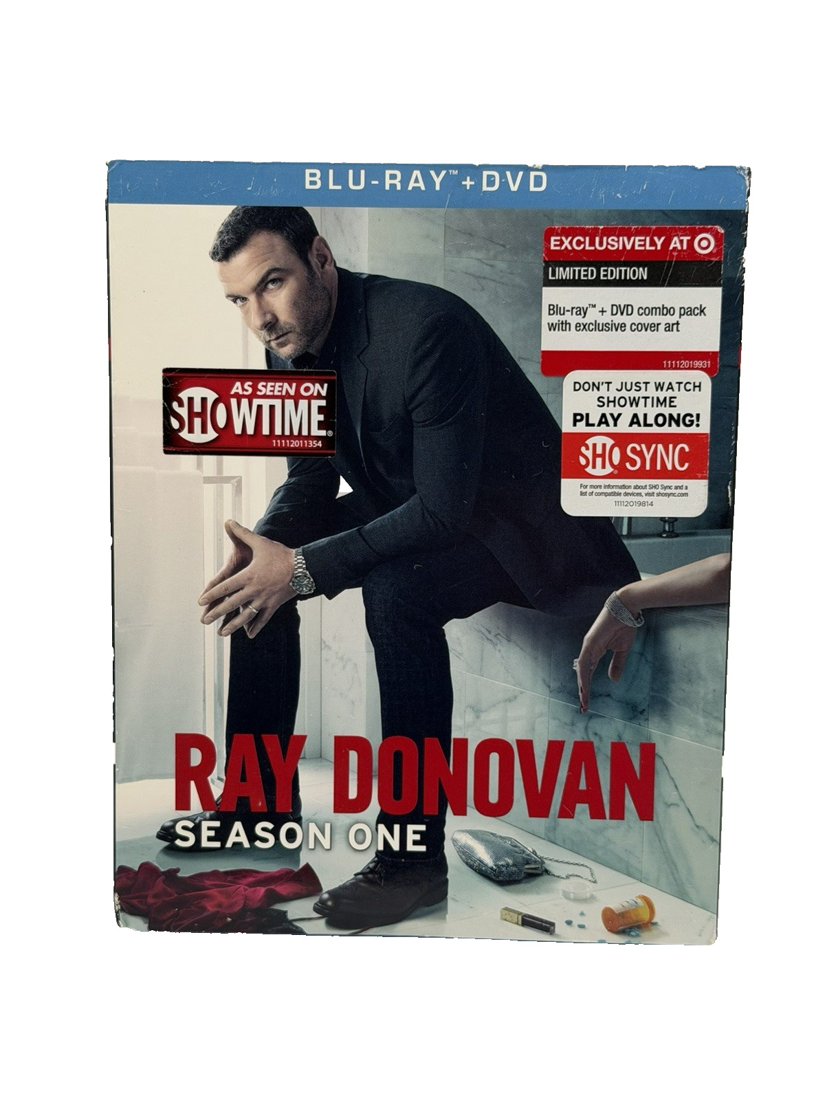 Ray Donovan Season One (Blu-Ray, DVD, 2014) Liev Schreiber – Brand New