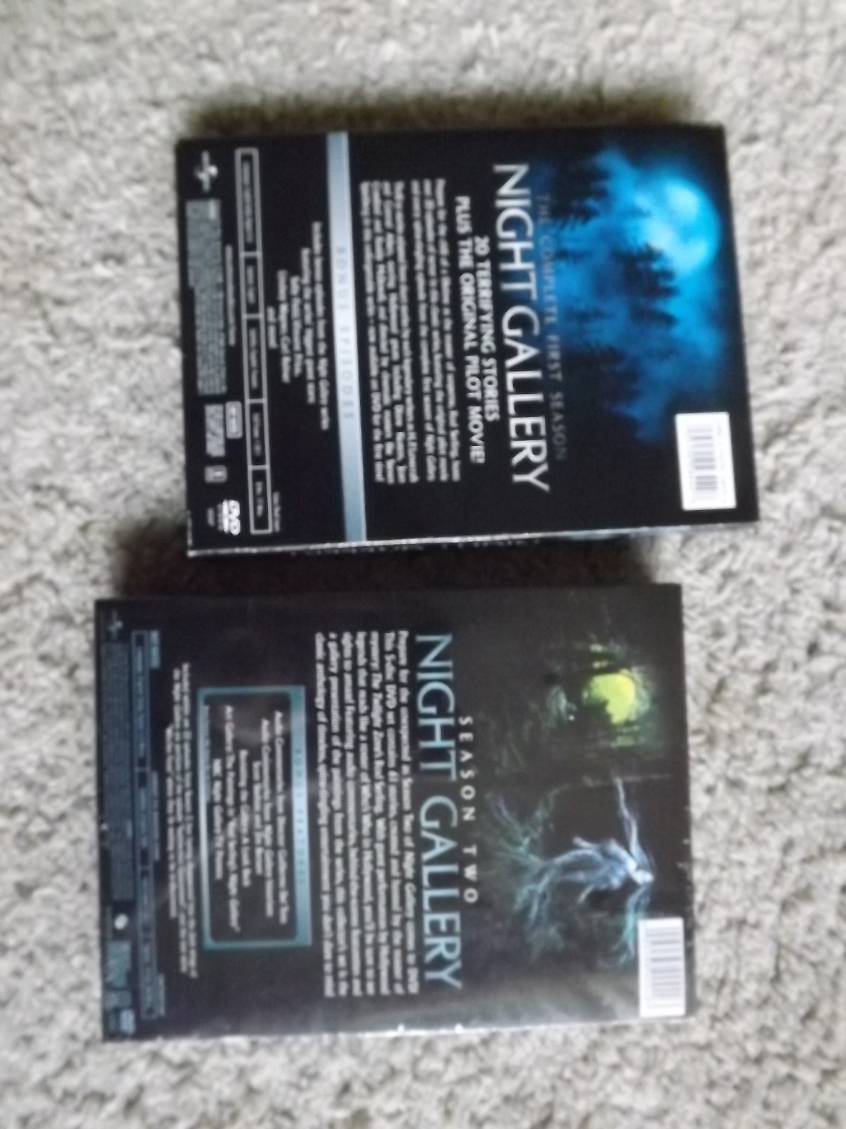 Rod Serling NIGHT GALLERY Season One & Two DVD 5-disc set NEW / MINT