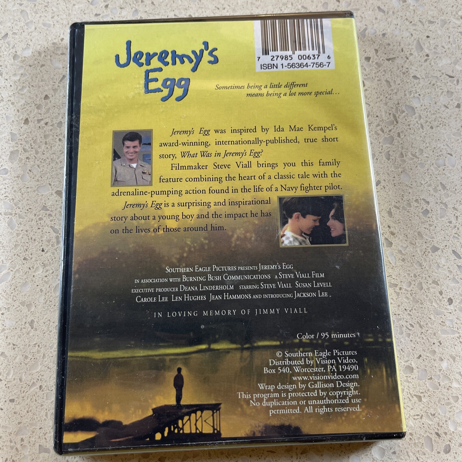 Jeremy’s Egg DVD 1999 Southern Eagle Pictures Vision Video Steve Viall Film D5