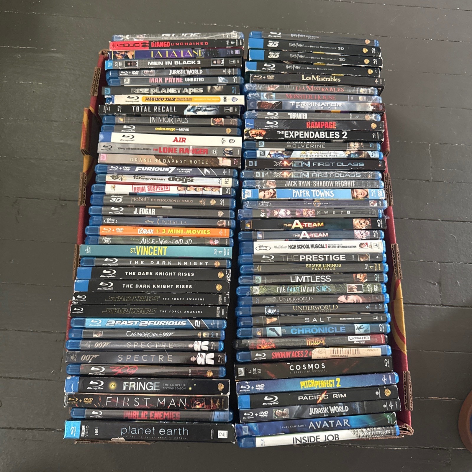 75 Bulk Blurays – Various genres
