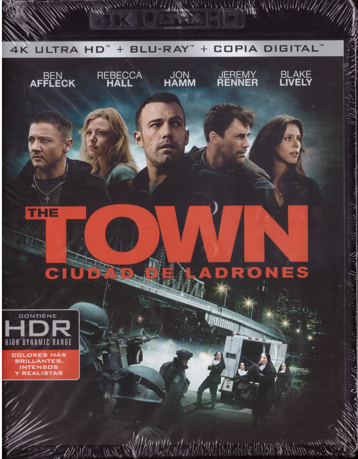 The Town Blu-Ray 4K + Blu-Ray English Spanish German French Italian
