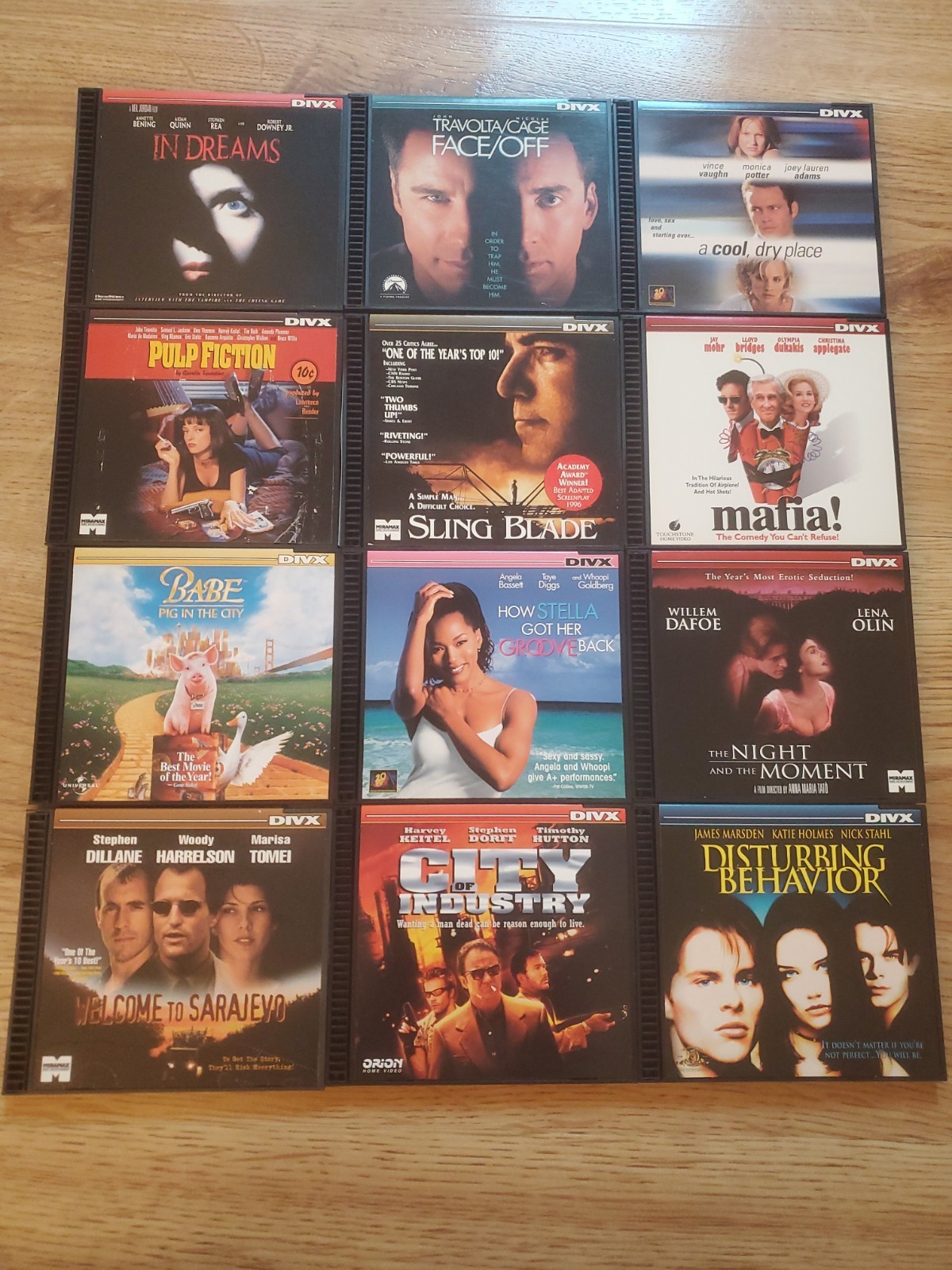 Lot of 53 DIVX Movies – Action/Drama/Kids/Horror/Comedy/Family RARE